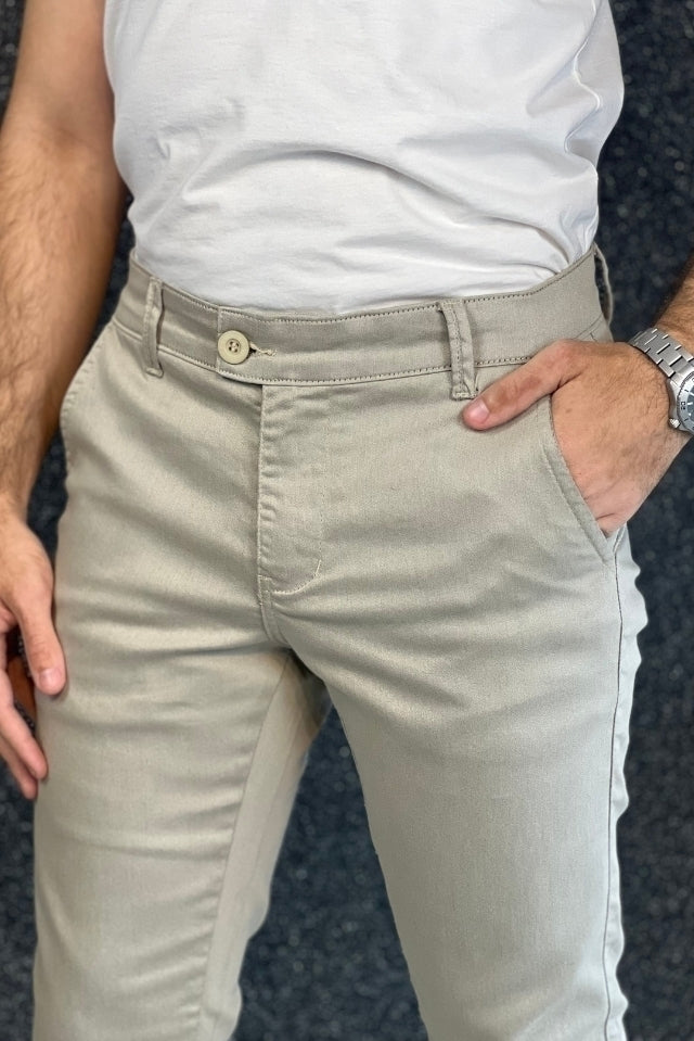 Pantalon Italien Crème