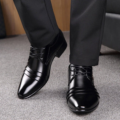 Chaussure Habillée Homme Noire Greta de Luxe