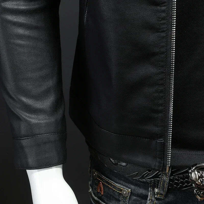 Veste en Cuir pour Homme Motard Bellvian - BL126