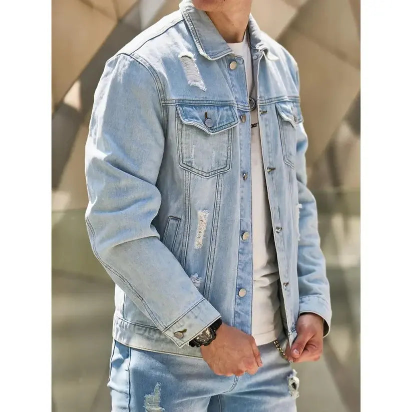 Veste en Jean pour Homme Hyper Bellvian - BL213